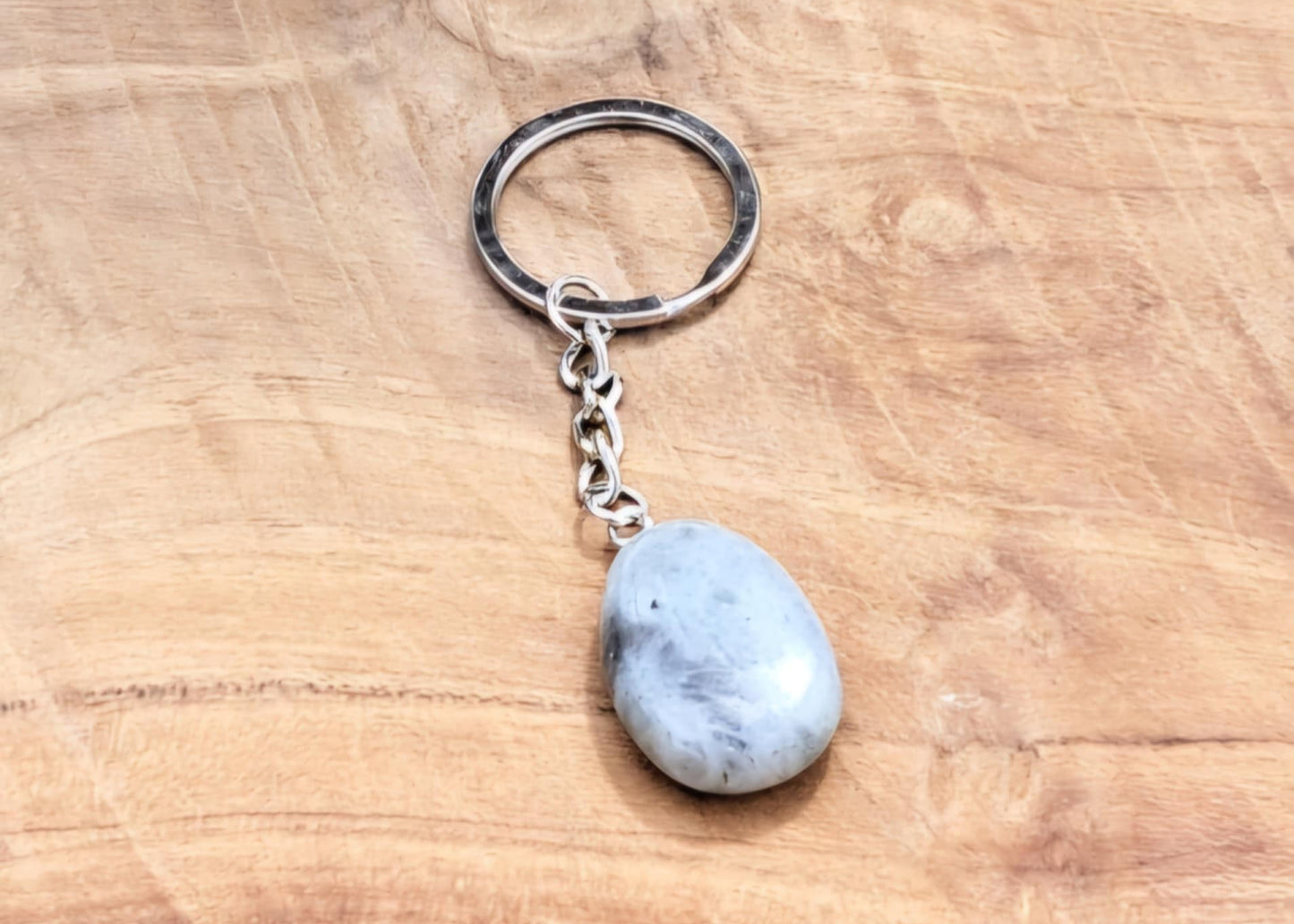 Porte-clé Protection & Intuition – Labradorite
