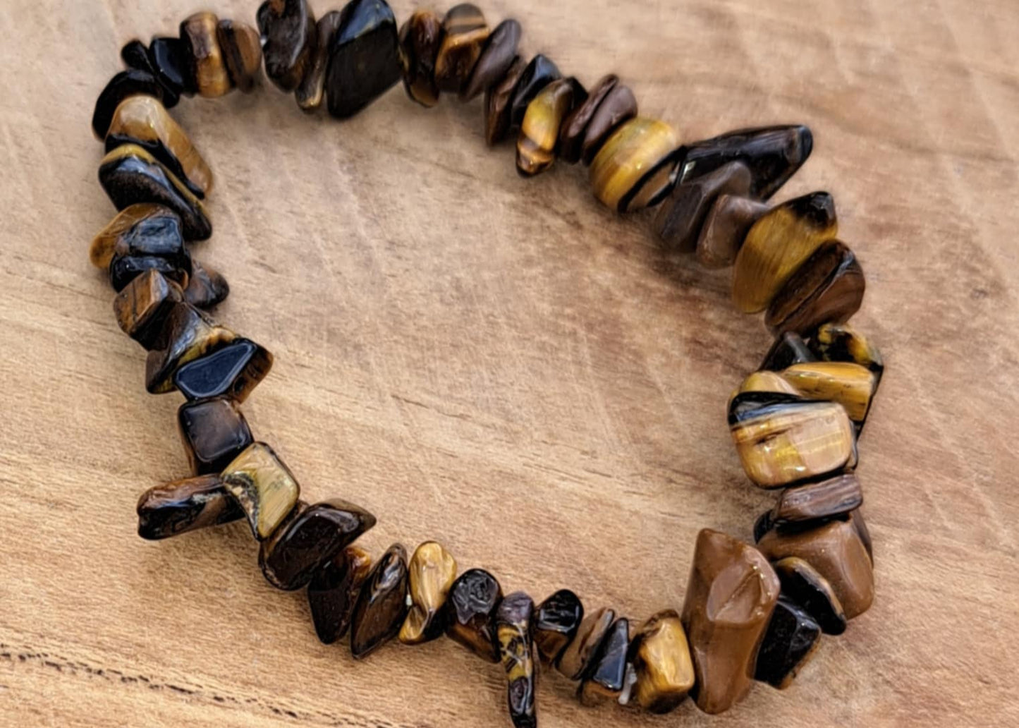 Bracelet baroque Protection (Oeil de tigre)