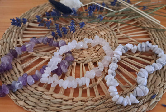 Lot de 3 Bracelets Bien-Être – Endométriose et Règles Douloureuses