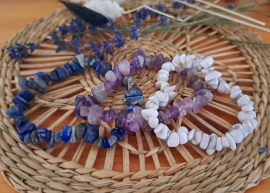 Lot de 3 Bracelets Bien-Être – Soulagement des Maux de Tête & Apaisement Mental